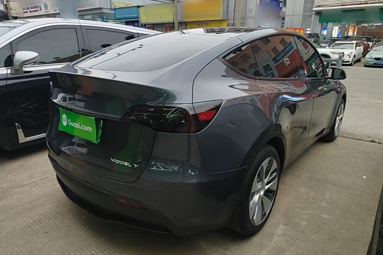 Used Tesla Model Y 2022 Revised Version Rear-Wheel Drive Rear Right 45 Deg