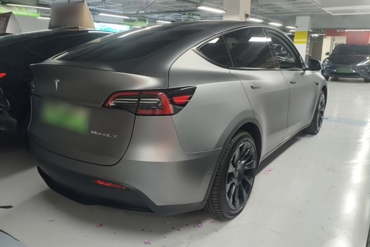 Used Tesla Model Y 2022 Revised Version Rear-Wheel Drive Rear Right 45 Deg