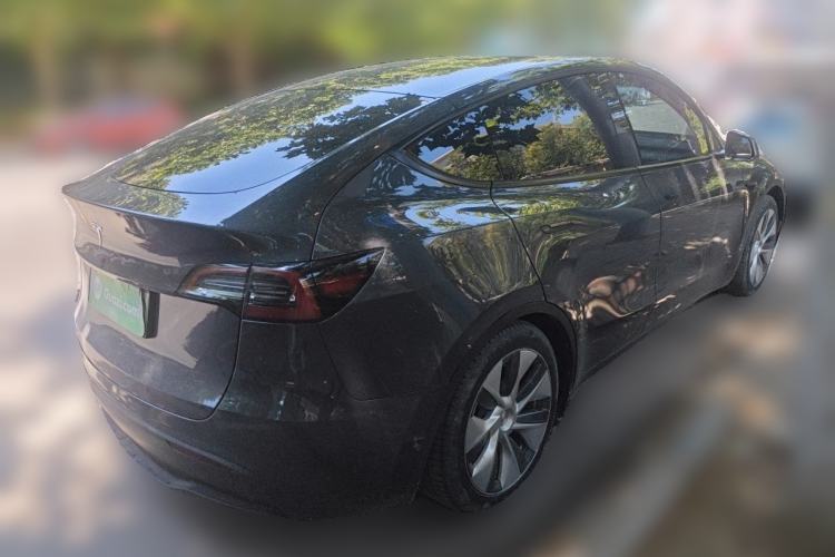 Used Tesla Model Y 2022 Revised Version Rear-Wheel Drive Rear Right 45 Deg