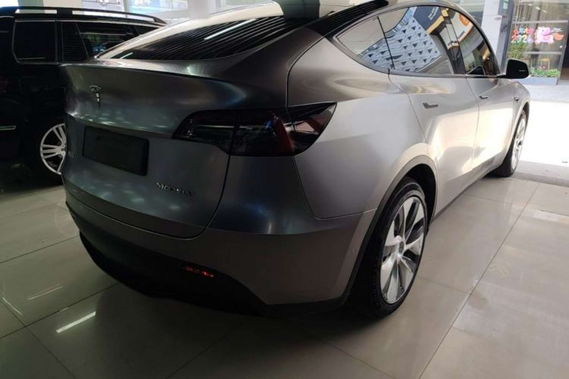 Used Tesla Model Y 2022 Revised Version Rear-Wheel Drive Rear Right 45 Deg