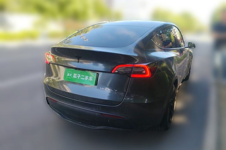 Used Tesla Model Y 2022 Revised Version Rear-Wheel Drive Rear Right 45 Deg