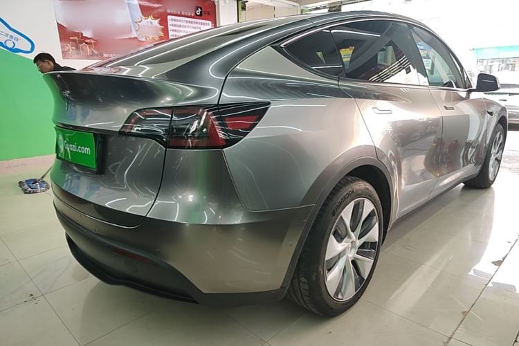 Used Tesla Model Y 2022 Revised Version Rear-Wheel Drive Rear Right 45 Deg