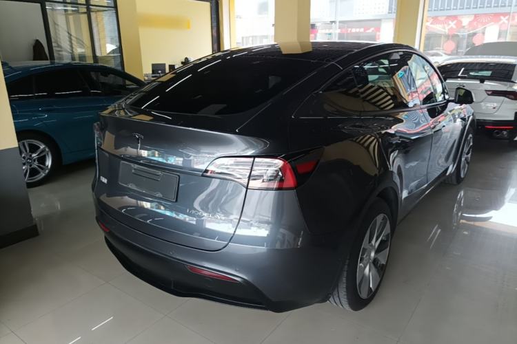 Used Tesla Model Y 2022 Revised Version Rear-Wheel Drive Rear Right 45 Deg