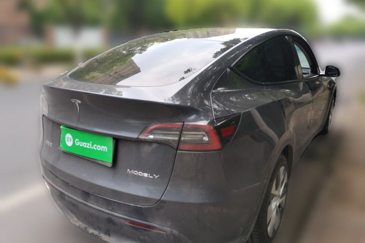 Used Tesla Model Y 2022 Revised Version Rear-Wheel Drive Rear Right 45 Deg