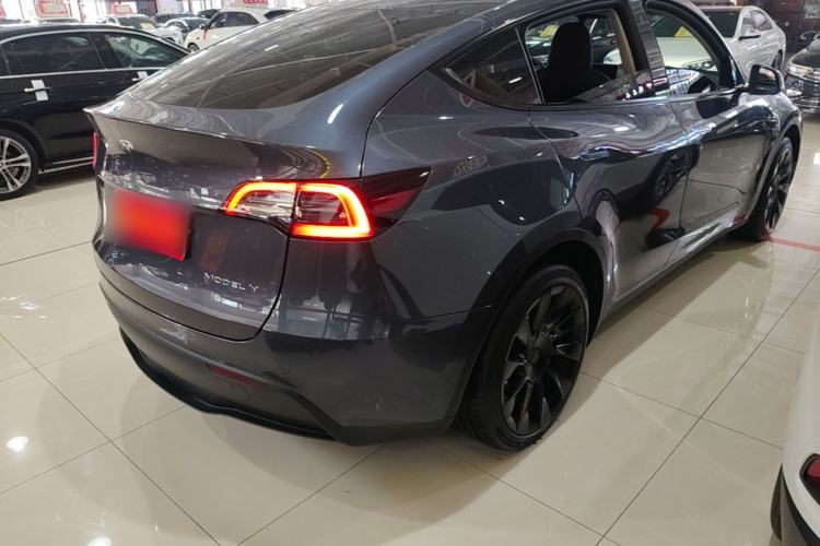 Used Tesla Model Y 2022 Revised Version Long-Range All-Wheel Drive Rear Right 45 Deg