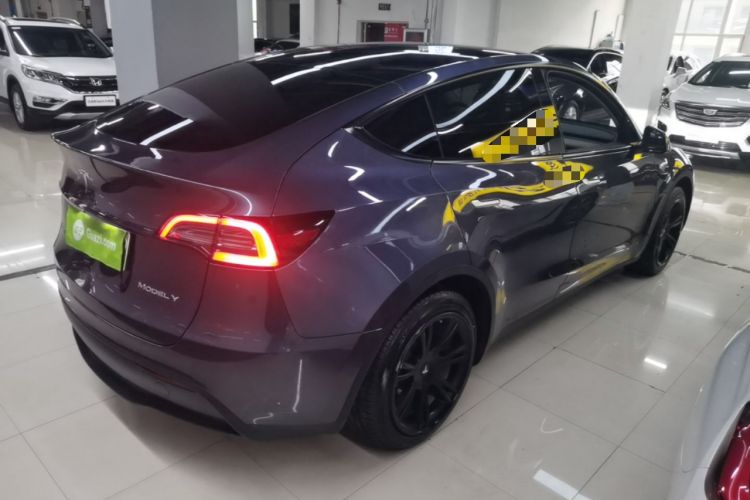 Used Tesla Model Y 2022 Revised Version Rear-Wheel Drive Rear Right 45 Deg