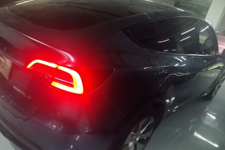 Used Tesla Model Y 2022 Revised Version Rear-Wheel Drive Rear Right 45 Deg
