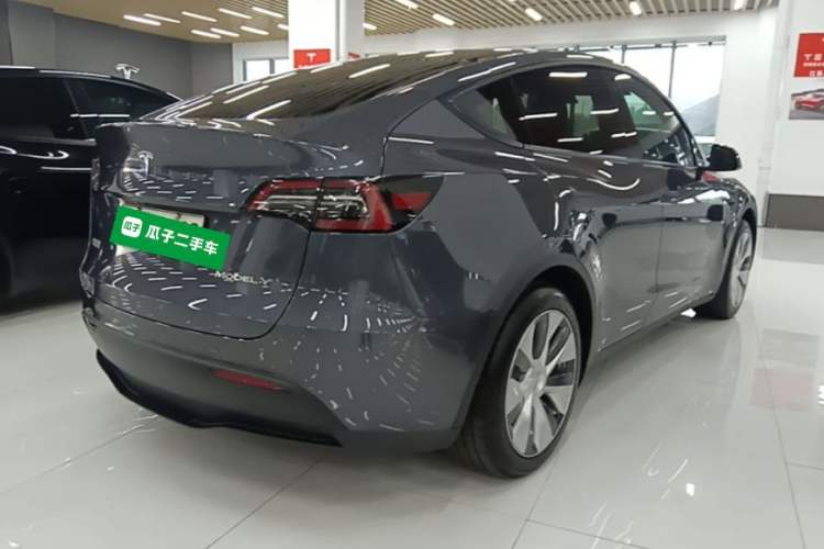 Used Tesla Model Y 2022 Revised Version Rear-Wheel Drive Rear Right 45 Deg