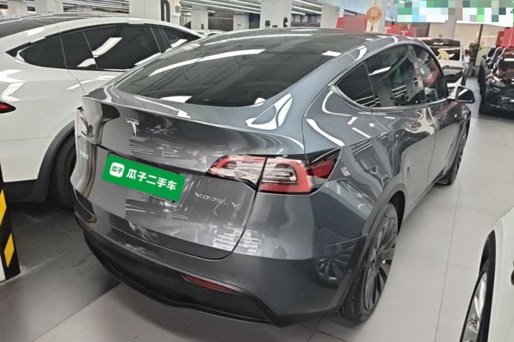 Used Tesla Model Y 2022 Revised Version Rear-Wheel Drive Rear Right 45 Deg