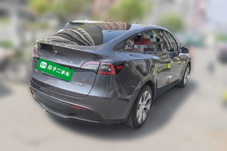 Used Tesla Model Y 2022 Revised Version Rear-Wheel Drive Rear Right 45 Deg