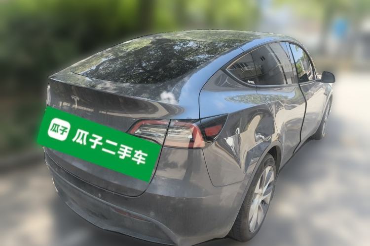 Used Tesla Model Y 2022 Revised Version Rear-Wheel Drive Rear Right 45 Deg