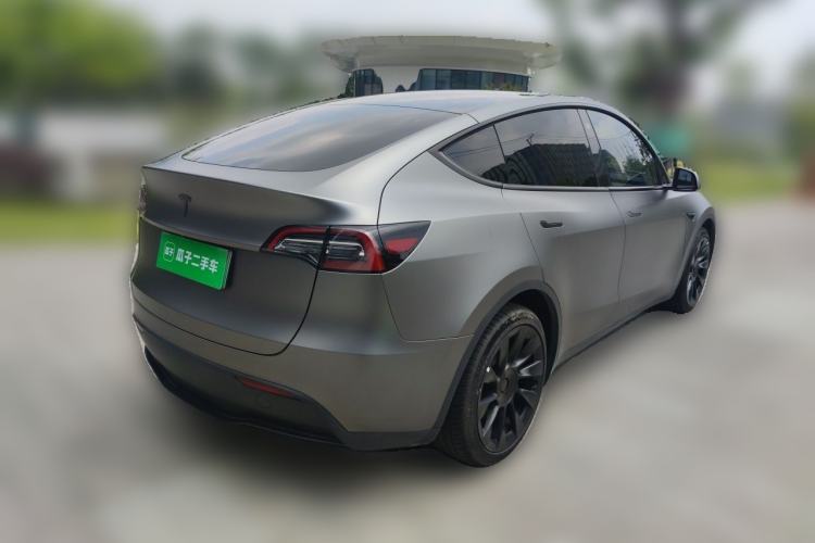 Used Tesla Model Y 2022 Long-Range All-Wheel-Drive Version Rear Right 45 Deg