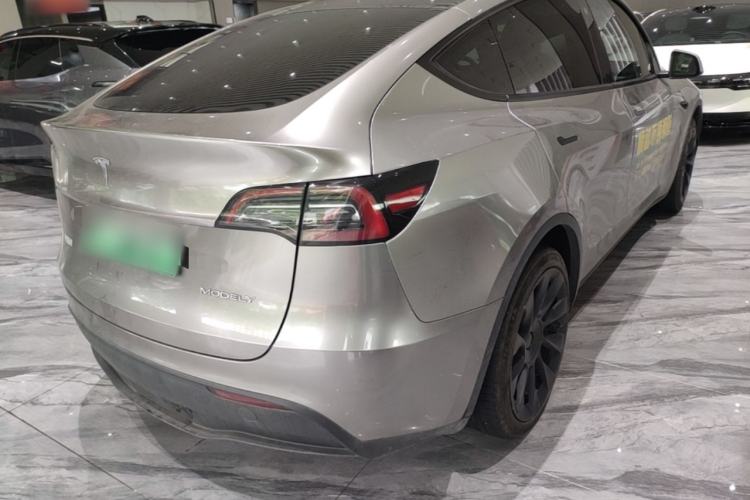 Used Tesla Model Y 2022 Revised Version Rear-Wheel Drive Rear Right 45 Deg
