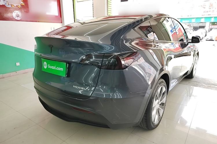 Used Tesla Model Y 2022 Revised Version Rear-Wheel Drive Rear Right 45 Deg