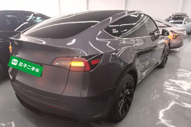 Used Tesla Model Y 2022 Revised Version Rear-Wheel Drive Rear Right 45 Deg