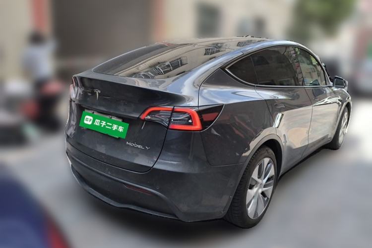 Used Tesla Model Y 2022 Revised Version Rear-Wheel Drive Rear Right 45 Deg