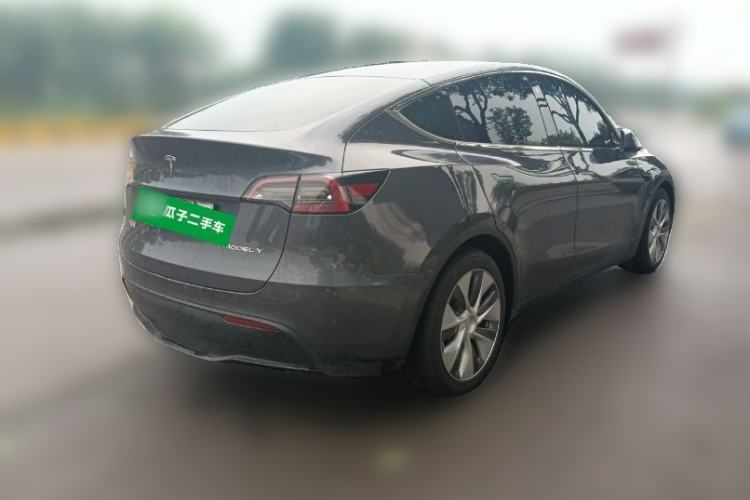 Used Tesla Model Y 2022 Revised Version Rear-Wheel Drive Rear Right 45 Deg