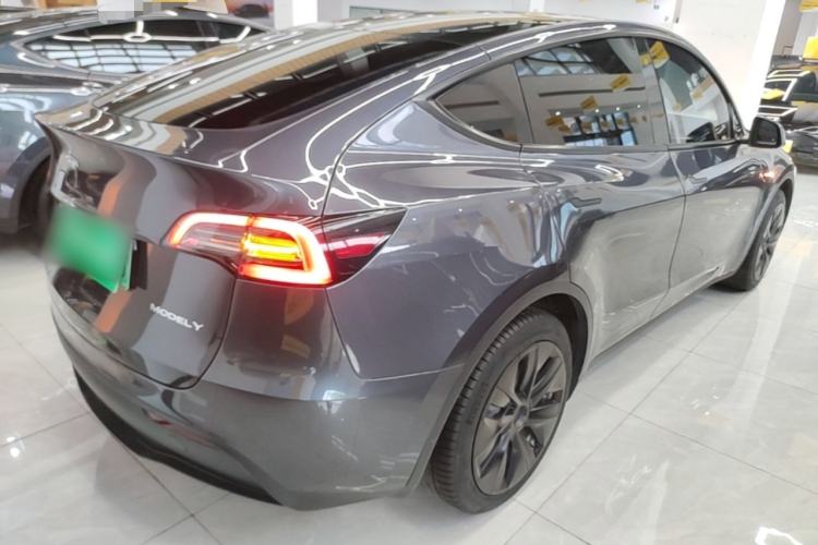 Used Tesla Model Y 2022 Revised Version Rear-Wheel Drive Rear Right 45 Deg