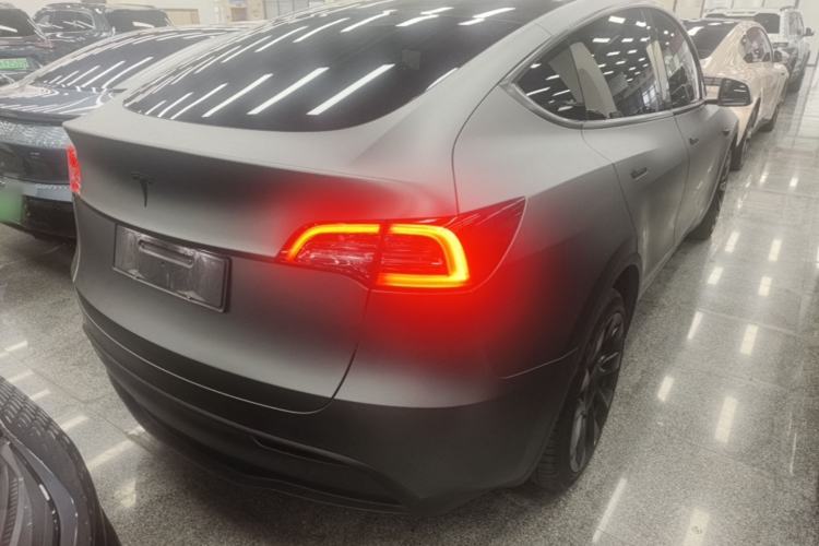 Used Tesla Model Y 2022 Long-Range All-Wheel-Drive Version Rear Right 45 Deg