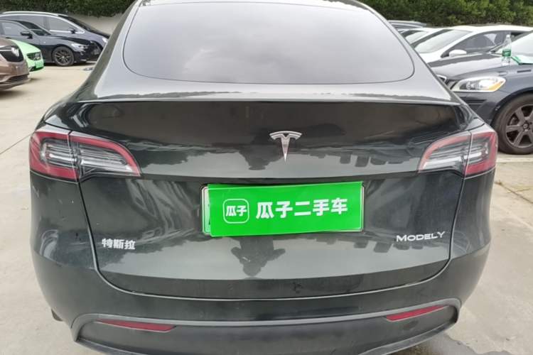 Used Tesla Model Y 2022 Revised Version Long-Range All-Wheel Drive Rear