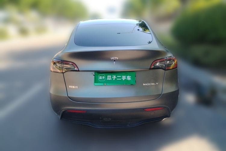 Used Tesla Model Y 2022 Revised Version Long-Range All-Wheel Drive Rear