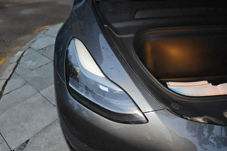 Used Tesla Model Y 2022 Revised Version Rear-Wheel Drive Right Front Headlight