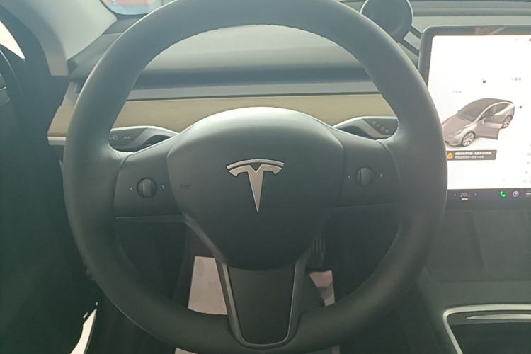 Used Tesla Model Y 2022 Revised Version Rear-Wheel Drive Steering Wheel