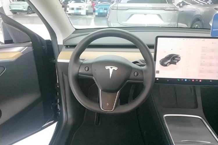 Used Tesla Model Y 2022 Revised Version Rear-Wheel Drive Steering Wheel