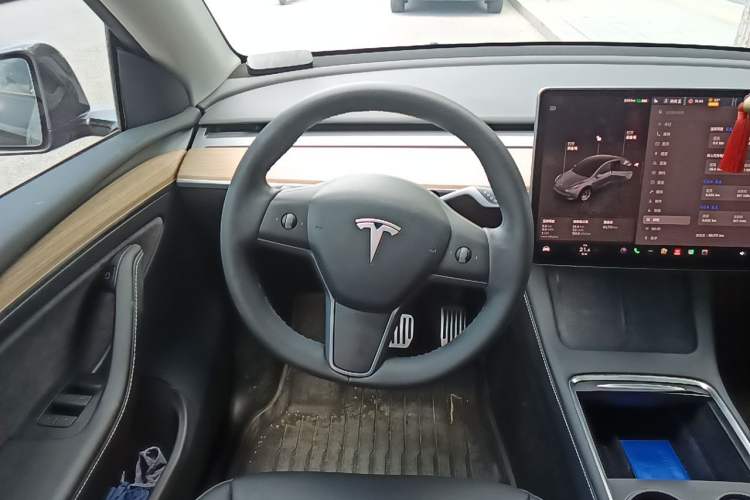 Used Tesla Model Y 2022 Rear-Wheel-Drive Version Steering Wheel