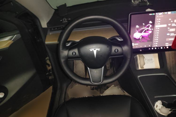 Used Tesla Model Y 2022 Revised Version Rear-Wheel Drive Steering Wheel