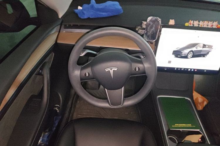 Used Tesla Model Y 2022 Rear-Wheel-Drive Version Steering Wheel