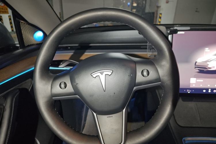 Used Tesla Model Y 2022 Rear-Wheel-Drive Version Steering Wheel
