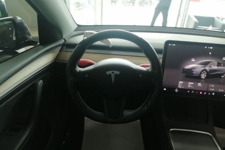 Used Tesla Model Y 2022 Revised Version Rear-Wheel Drive Steering Wheel