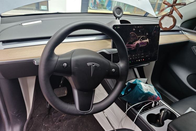 Used Tesla Model Y 2022 Revised Version Rear-Wheel Drive Steering Wheel