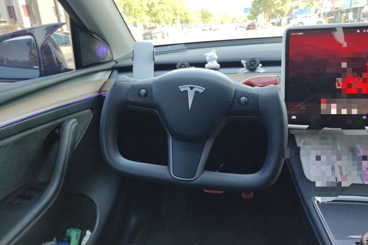 Used Tesla Model Y 2022 Rear-Wheel-Drive Version Steering Wheel