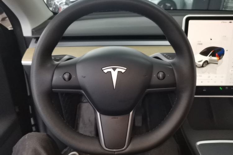 Used Tesla Model Y 2022 Revised Version Rear-Wheel Drive Steering Wheel