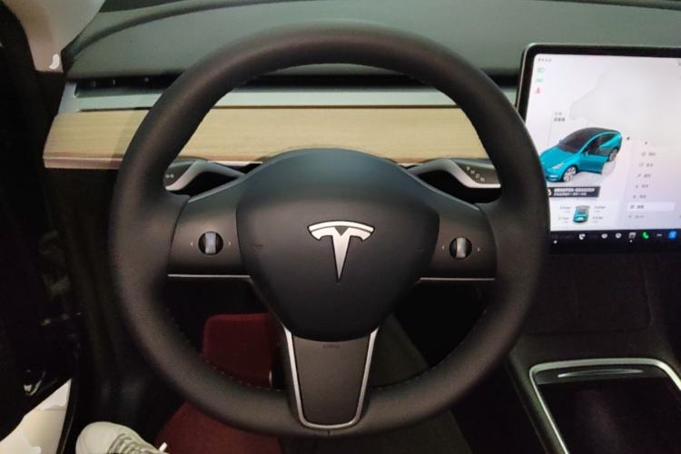 Used Tesla Model Y 2022 Rear-Wheel-Drive Version Steering Wheel