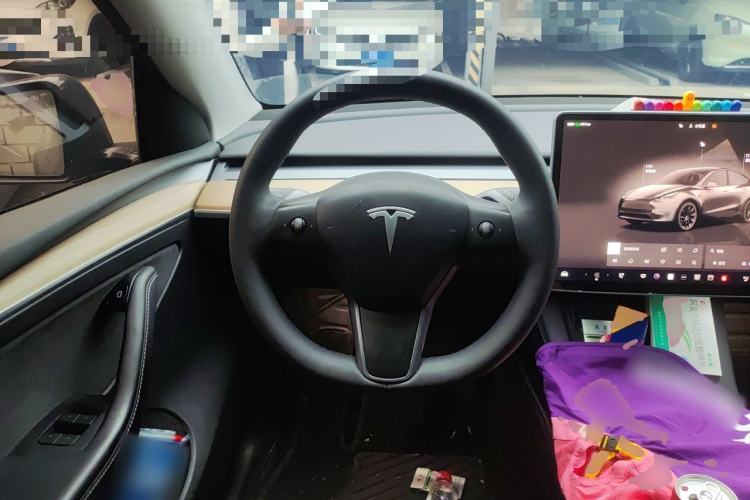 Used Tesla Model Y 2022 Revised Version Rear-Wheel Drive Steering Wheel
