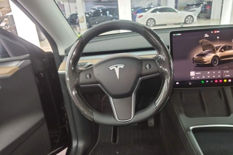 Used Tesla Model Y 2022 Revised Version Rear-Wheel Drive Steering Wheel