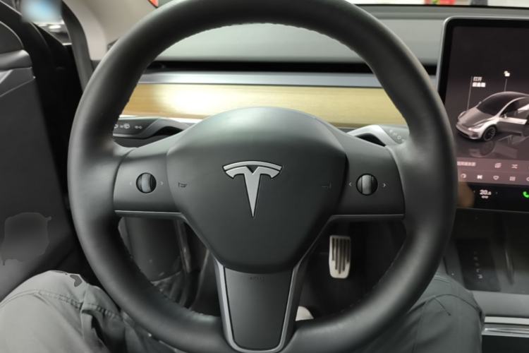 Used Tesla Model Y 2022 Rear-Wheel-Drive Version Steering Wheel