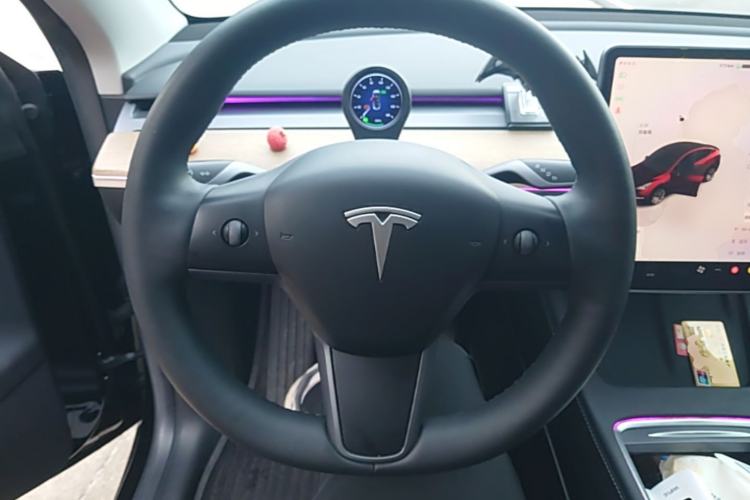 Used Tesla Model Y 2022 Rear-Wheel-Drive Version Steering Wheel