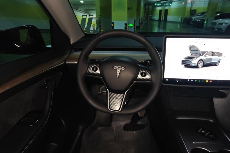 Used Tesla Model Y 2022 Revised Version Rear-Wheel Drive Steering Wheel