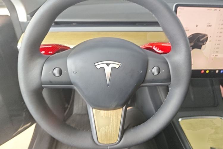 Used Tesla Model Y 2022 Rear-Wheel-Drive Version Steering Wheel