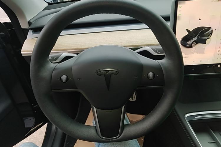 Used Tesla Model Y 2022 Revised Version Rear-Wheel Drive Steering Wheel