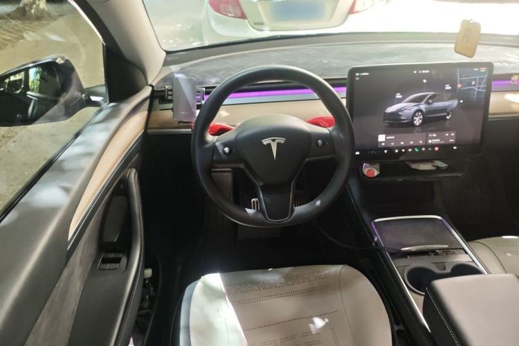 Used Tesla Model Y 2022 Revised Version Rear-Wheel Drive Steering Wheel