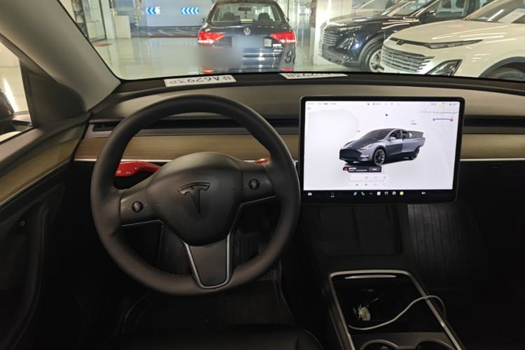 Used Tesla Model Y 2022 Revised Version Rear-Wheel Drive Steering Wheel