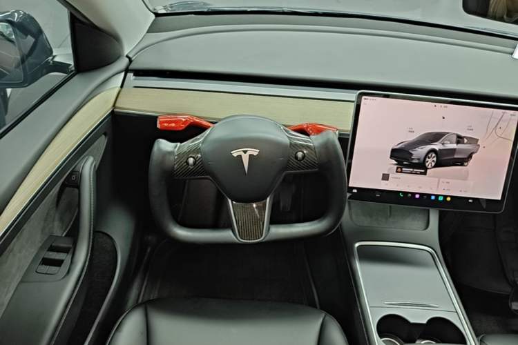 Used Tesla Model Y 2022 Revised Version Rear-Wheel Drive Steering Wheel
