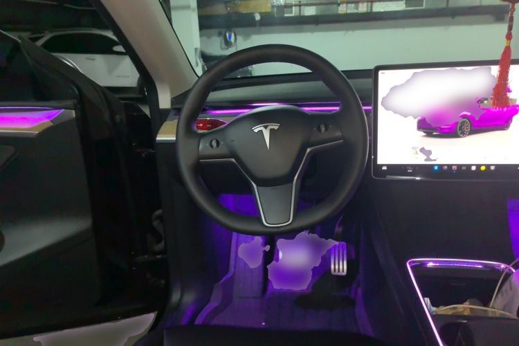 Used Tesla Model Y 2022 Performance High-Performance All-Wheel-Drive Version Steering Wheel