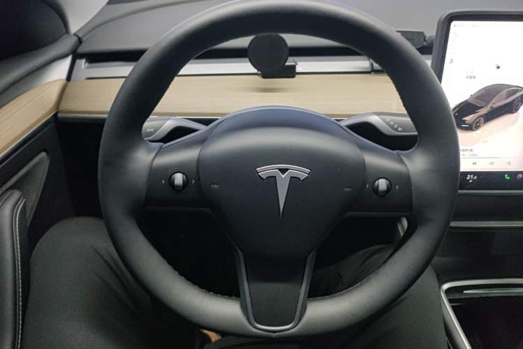 Used Tesla Model Y 2022 Revised Version Rear-Wheel Drive Steering Wheel