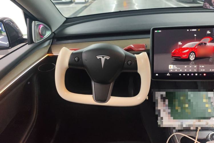 Used Tesla Model Y 2022 Revised Version Rear-Wheel Drive Steering Wheel